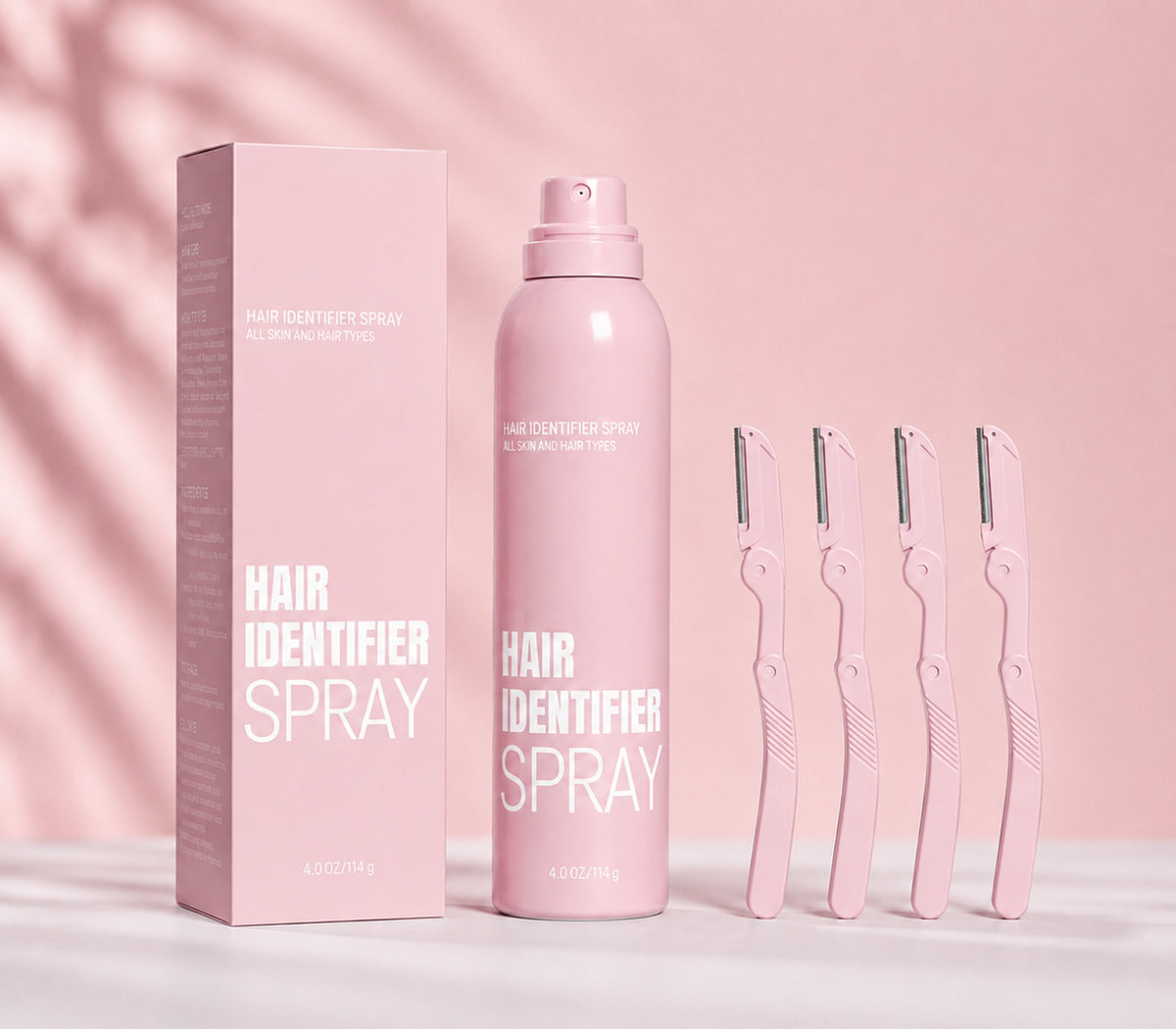 Hair Identifier Spray full set, Blush Pink